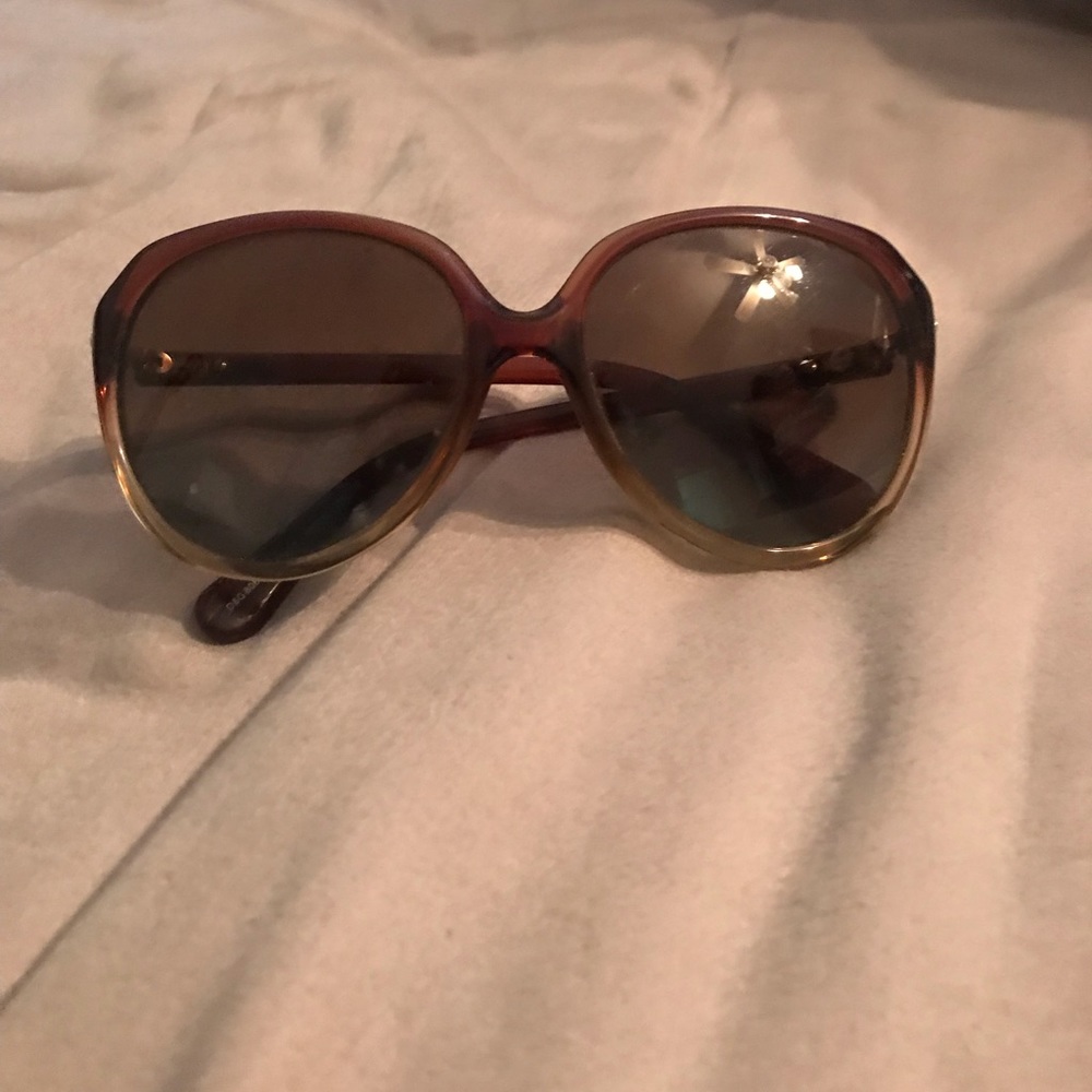 Dolce and Gabbana brown sunglasses